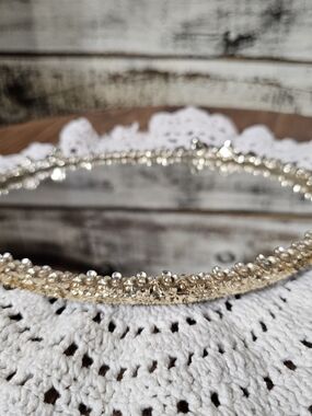 Elegant Antique Mirrored Decorative Tray